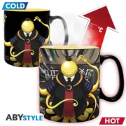 Assassination Classroom hőre változó bögre &quot;460 ml - Koro attacked&quot;