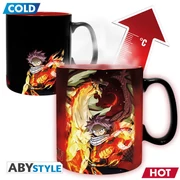 Fairy Tail hőre változó bögre 460 ml &quot;Natsu &amp; Lucy&quot;