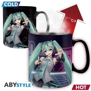 Hatsune Miku hőre változó bögre 460 ml