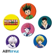 Hunter x Hunter kitűző szett &quot;Characters&quot;