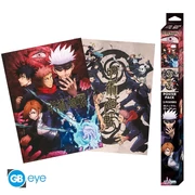 Jujutsu Kaisen poszterek 52x38cm &quot;Group and schools&quot;