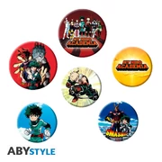 My Hero Academia kitűző szett &quot;Mix&quot;