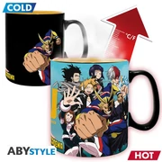 My Hero Academia hőre változó bögre 460 ml &quot;Group&quot;