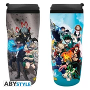 My Hero Academia utazó bögre &quot;Heroes vs. Villains&quot;