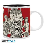 One Piece bögre 320 ml &quot;Luffy&#039;s crew japanese style&quot;