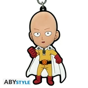 One Punch Man PVC kulcstartó "Saitama SD"