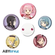 PUELLA MAGI MADOKA MAGICA - Badge Pack - Main Characters