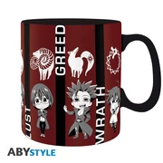 The Seven Deadly Sin bögre 460 ml &quot;Chibi sins&quot;