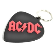 AC/DC PVC kulcstartó