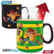 Crash Bandicoot hőre változó bögre 460 ml &quot;Nitro&quot;
