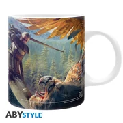 The Witcher bögre 320 ml "Geralt and the Griffon"