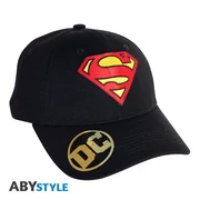 DC Comics sapka Cap Black Superman &quot;logo&quot;