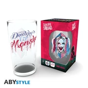 DC COMICS - Verre XXL - 400ml - Harley Quinn Face
