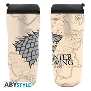 Game of Thrones utazó bögre "Winter is coming"