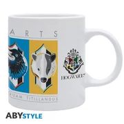 Harry Potter bögre 320 ml &quot;House Crests Simple&quot;