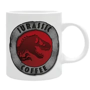 Jurassic Park bögre 320ml "JURASSIC COFFEE"