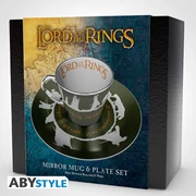 Lord of the Rings tükrös bögre és tányér készlet