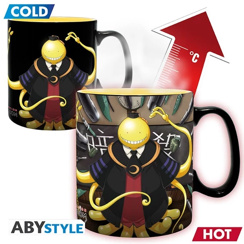 Assassination Classroom hőre változó bögre 