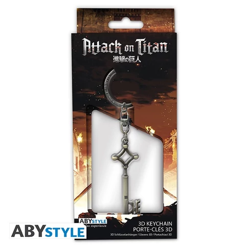 ATTACK ON TITAN - kulcstartó 3D 