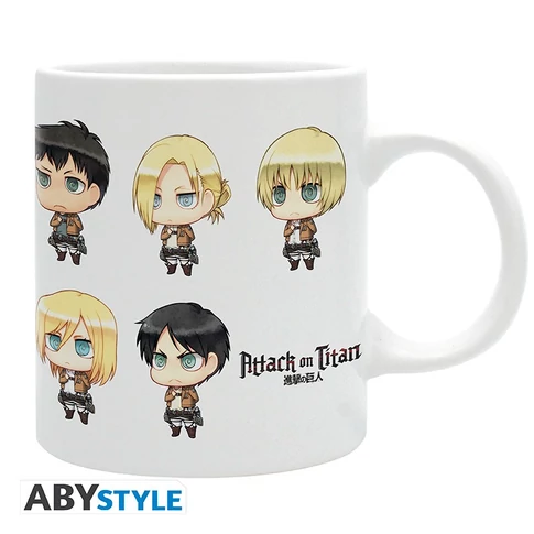 Attack on Titan bögre 320 ml 