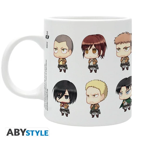 Attack on Titan bögre 320 ml 