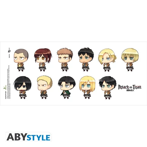 Attack on Titan bögre 320 ml 