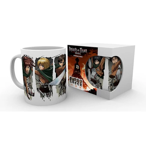 Attack on Titan bögre 320 ml 