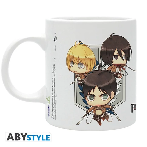 Attack on Titan bögre 320 ml 