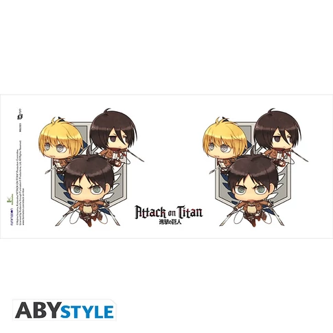 Attack on Titan bögre 320 ml 