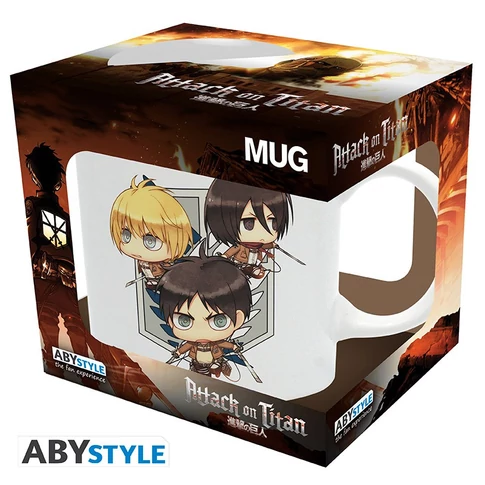 Attack on Titan bögre 320 ml 