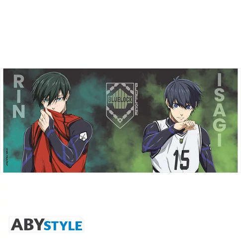 BLUE LOCK - bögre - 320 ml - Isagi vs Rin