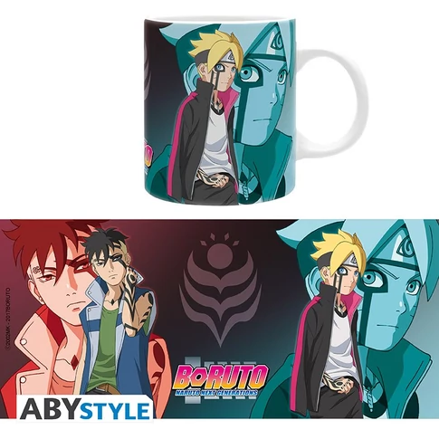 BORUTO - bögre - 320 ml - Boruto & Kawaki - subli -