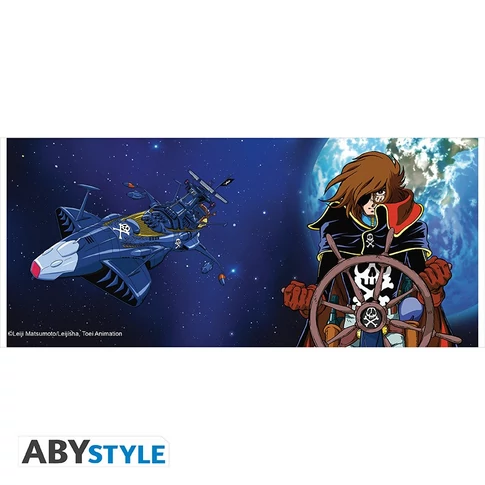 CAPTAIN HARLOCK - bögre - 320 ml - Harlock & ship