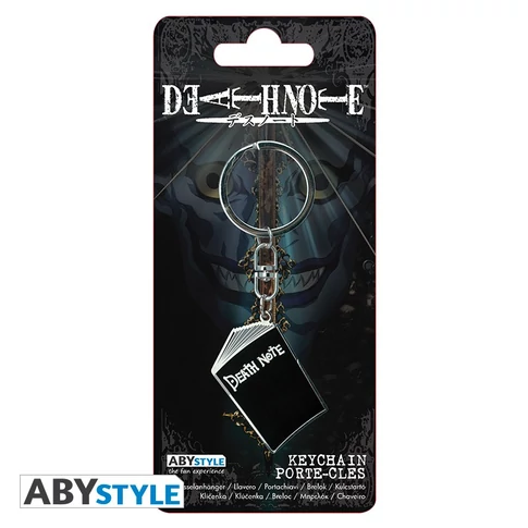 Death Note fém kulcstartó 