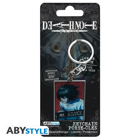 DEATH NOTE - kulcstartó Lenticular 