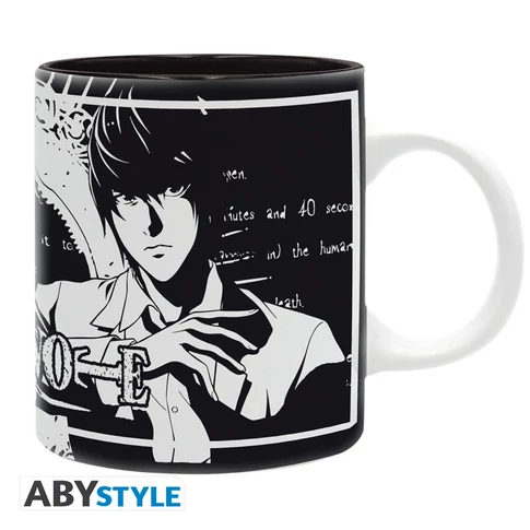 DEATH NOTE - bögre - 320 ml - Light vs L