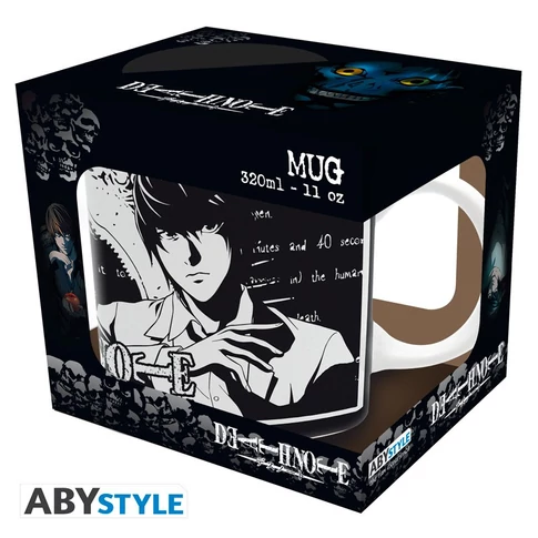 DEATH NOTE - bögre - 320 ml - Light vs L