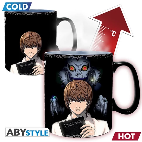 Death Note hőre változó bögre 460 ml 