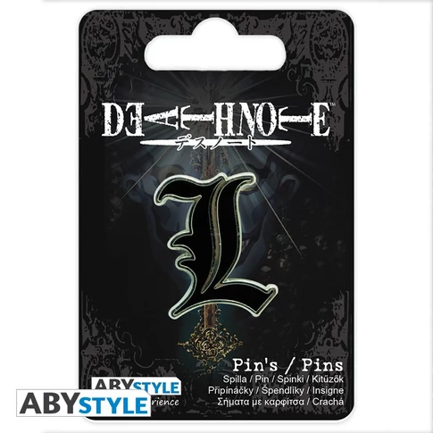 Death Note kitűző 
