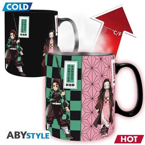 Demon Slayer hőre változó bögre