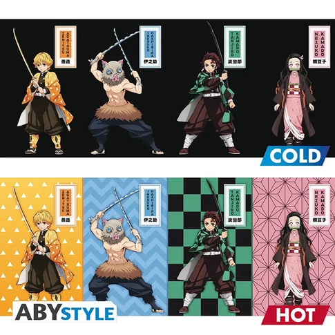 Demon Slayer hőre változó bögre – Power of Smile