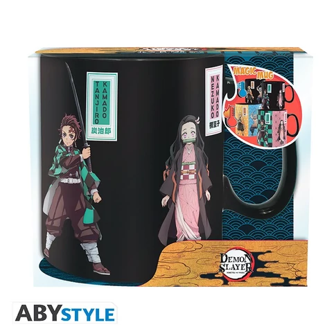 Demon Slayer hőre változó bögre