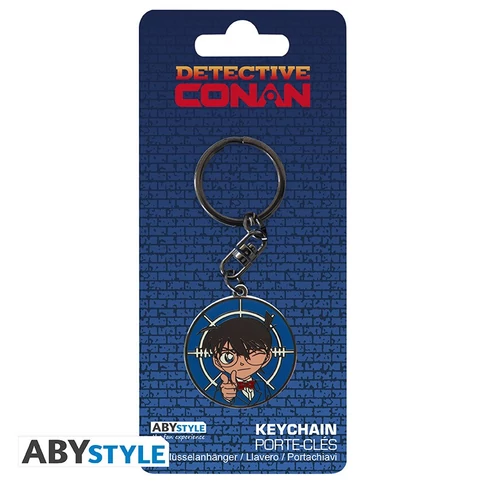 Detective Conan fém kulcstartó 