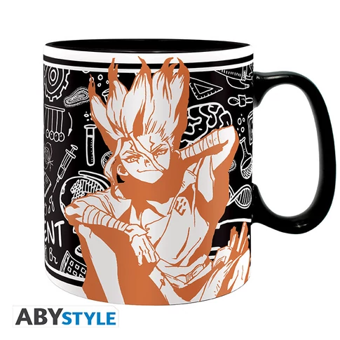 DR STONE - bögre - 460 ml - Senku Ishigami