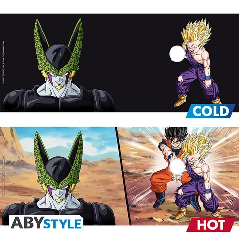 Dragon Ball hőre változó bögre – Power of Smile