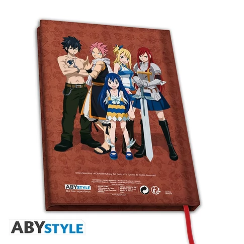Fairy Tail jegyzetfüzet A5 