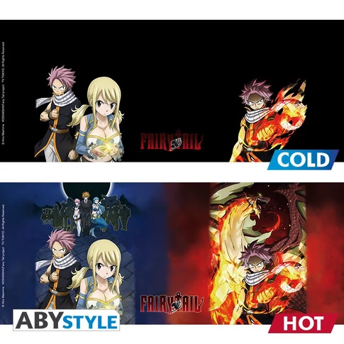 Fairy Tail hőre változó bögre 460 ml 