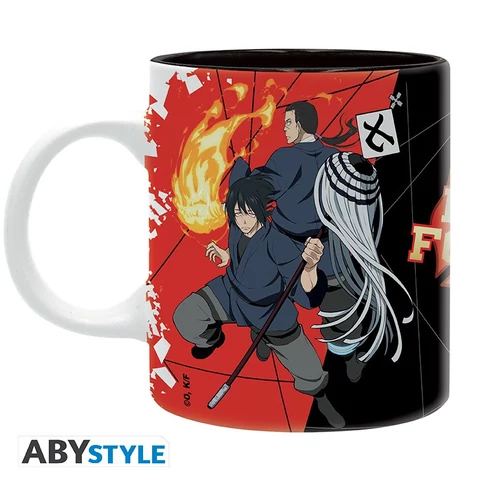 FIRE FORCE - bögre - 320 ml - Companies 7 & 8