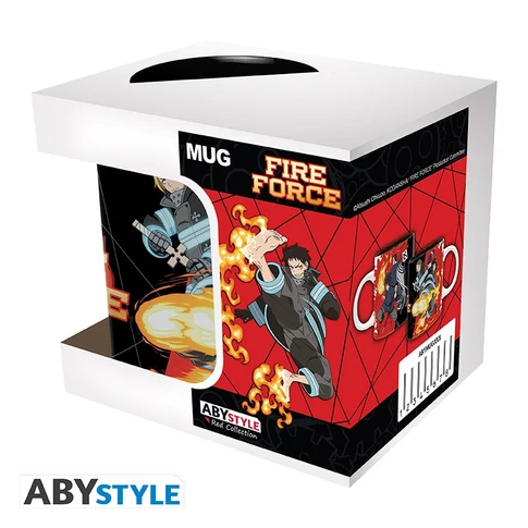 FIRE FORCE - bögre - 320 ml - Companies 7 & 8