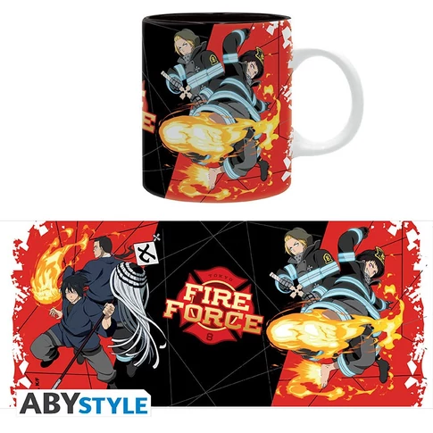 FIRE FORCE - bögre - 320 ml - Companies 7 & 8